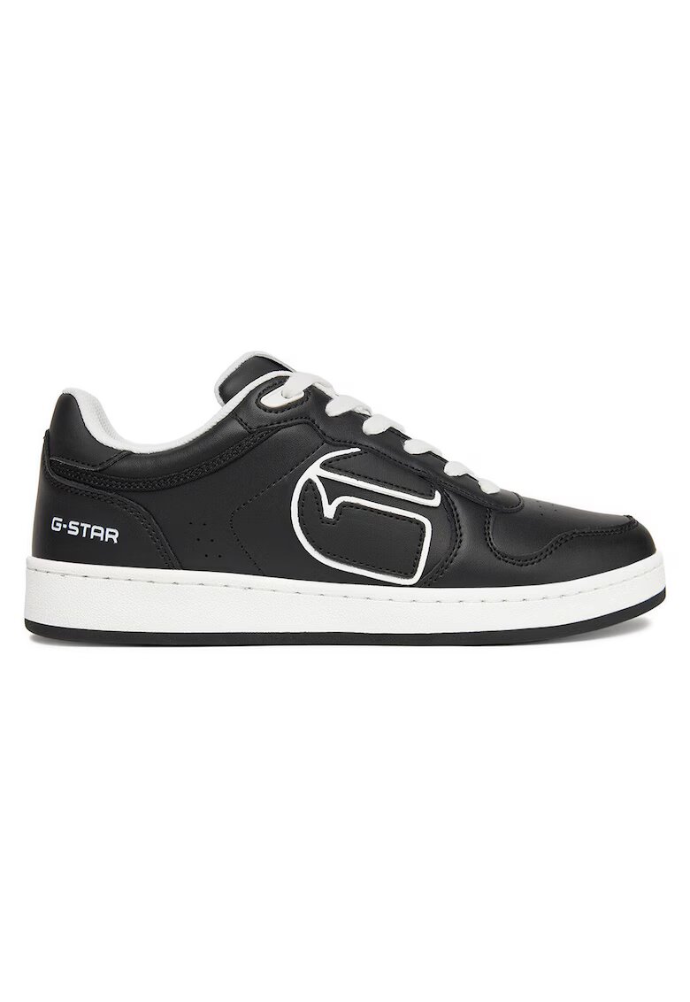 G-Star Raw Tenisi dama - piele naturala - alb/negru