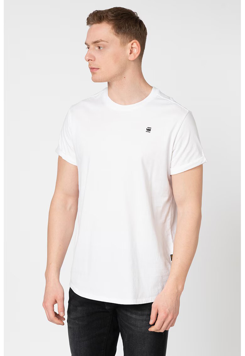 G-Star Tricou relaxed fit din bumbac organic D16396-B353 - Alb