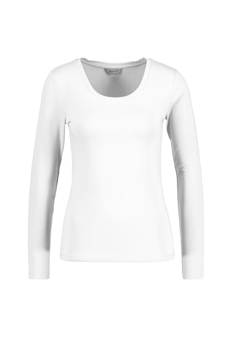 Gant Bluza slim fit - Alb