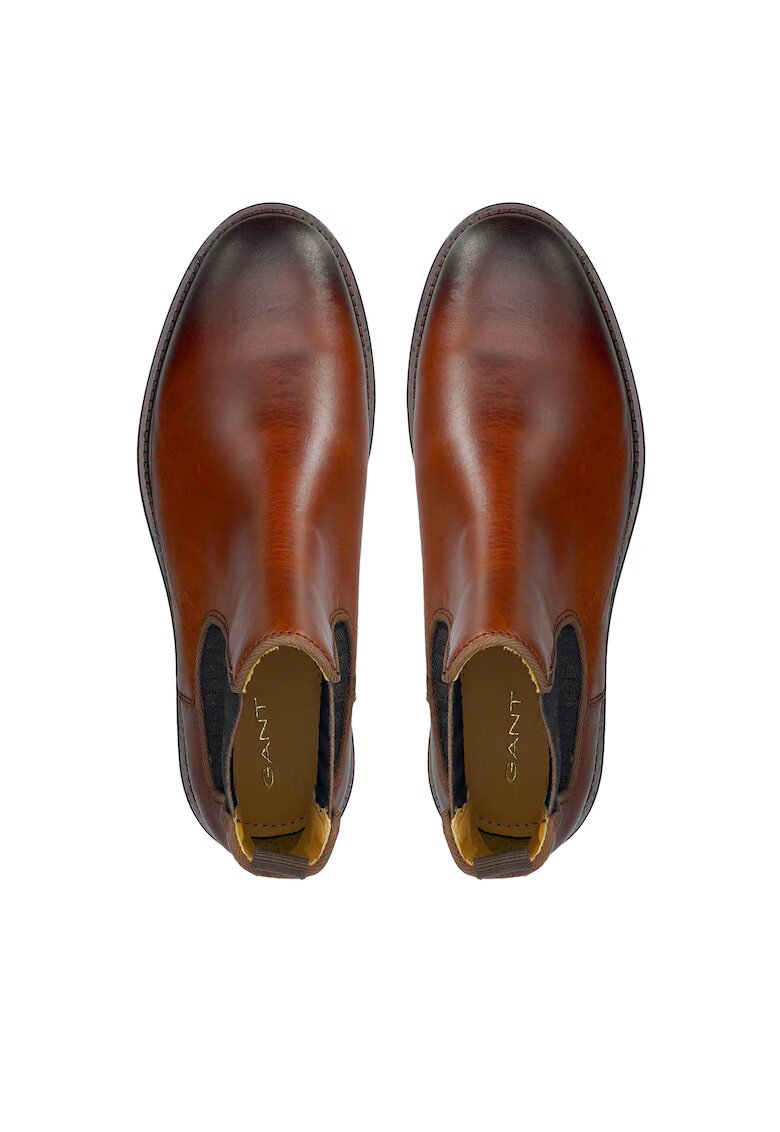 Gant Ghete barbati - G45 - piele naturala - culoare maro -