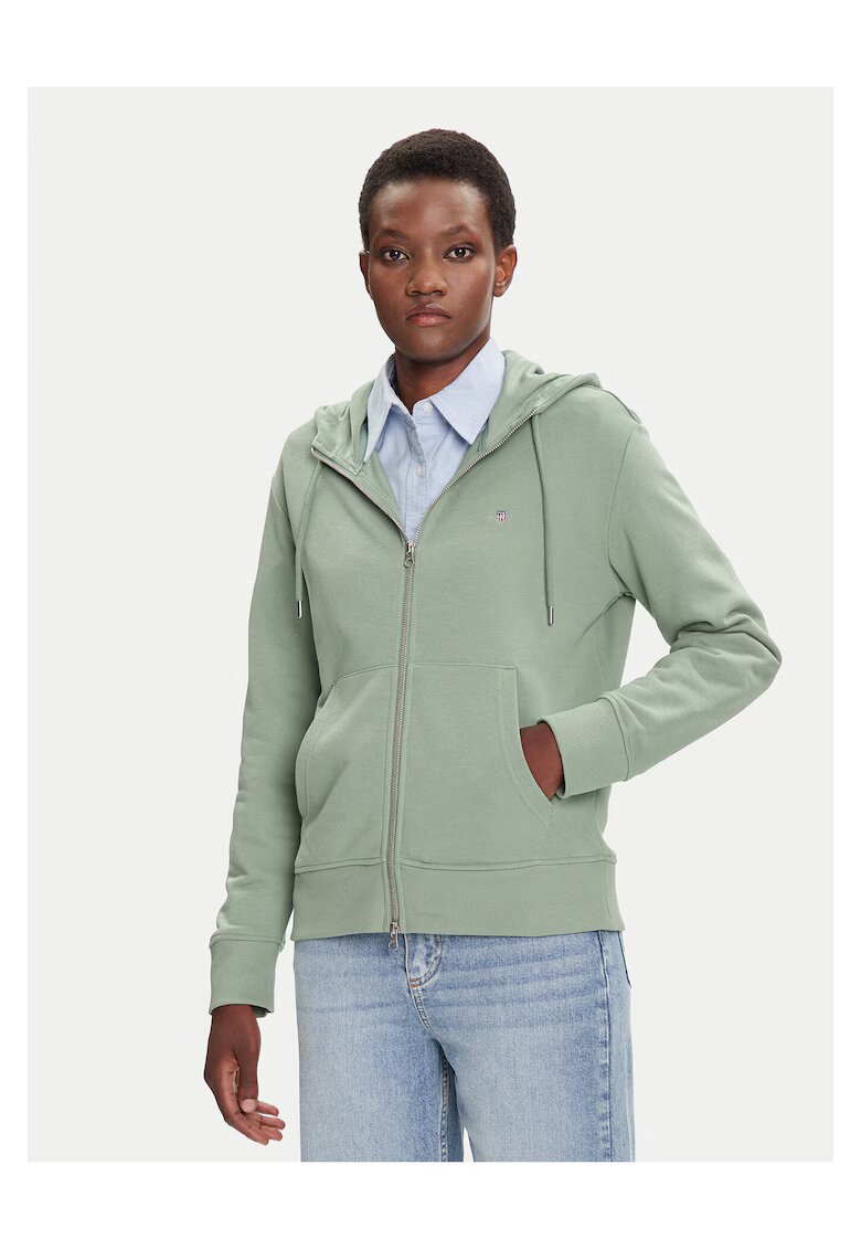 Gant Hanorac dama verde - textil