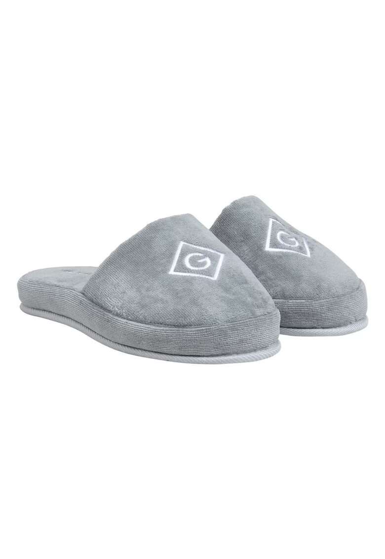 Gant Papuci de casa din bumbac Icon G - Gri