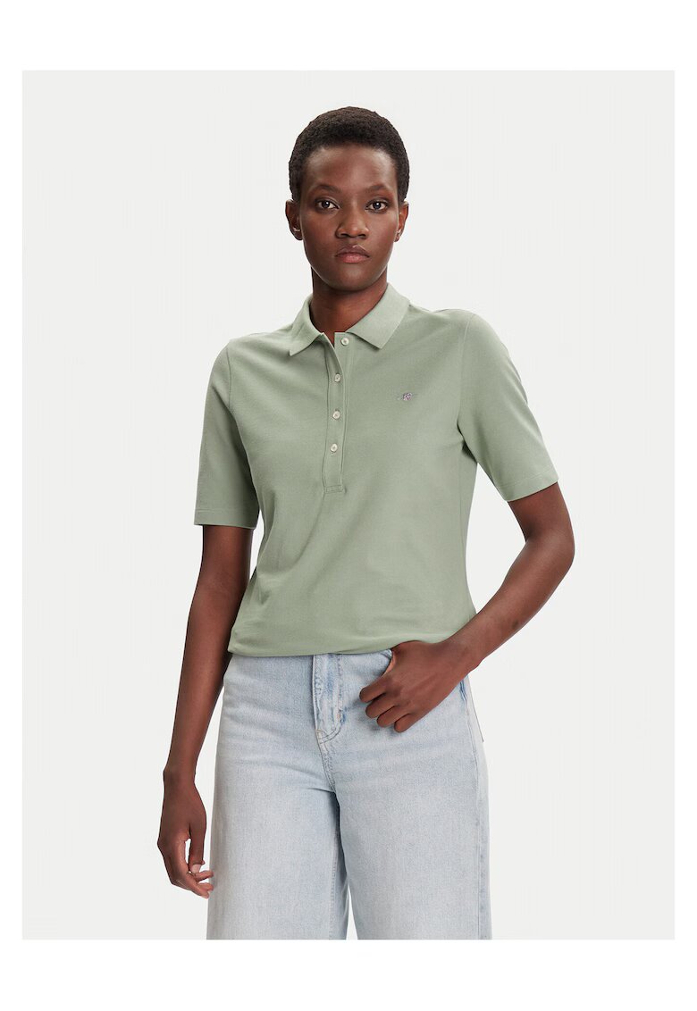 Gant Tricou polo - Verde