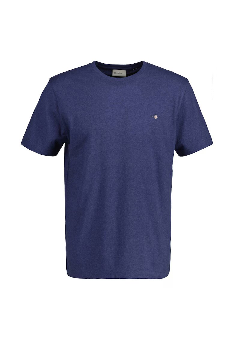 Gant Tricou regular fit din bumbac Shield - Albastru inchis