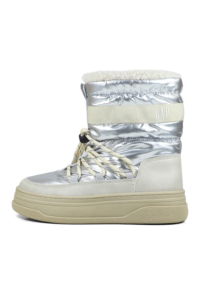 Gap Cizme flatform - Alb murdar