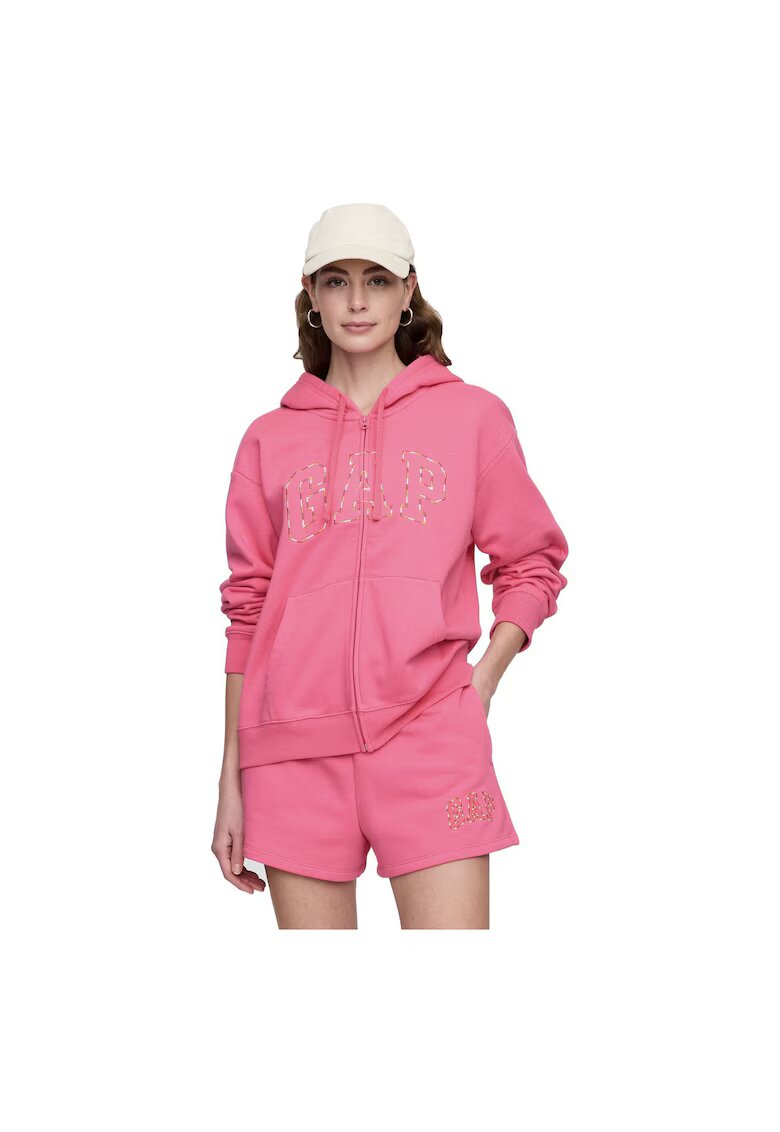 Gap Hanorac Heritage Logo Fullzip Hoodie 67878220