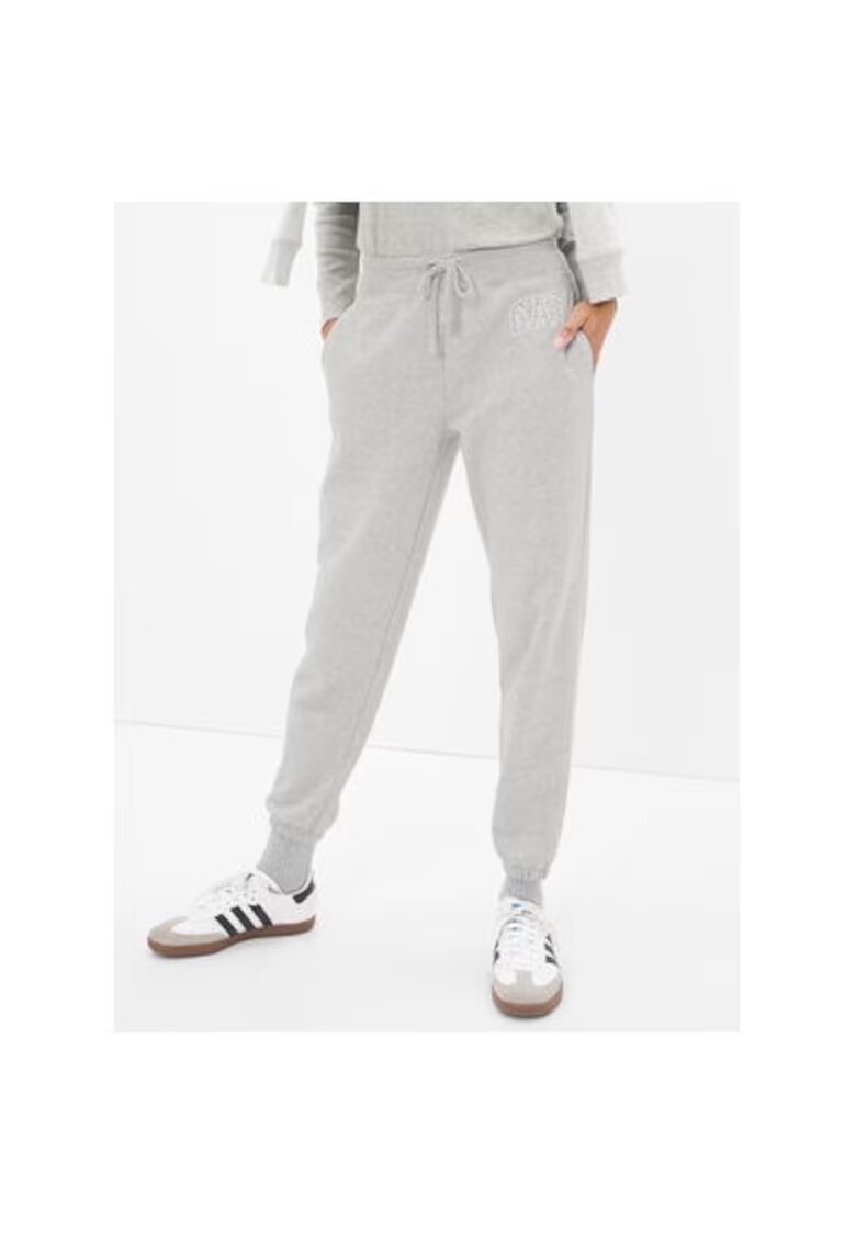Gap Pantaloni dama - 303615505 - Bumbac - Gri - Gri