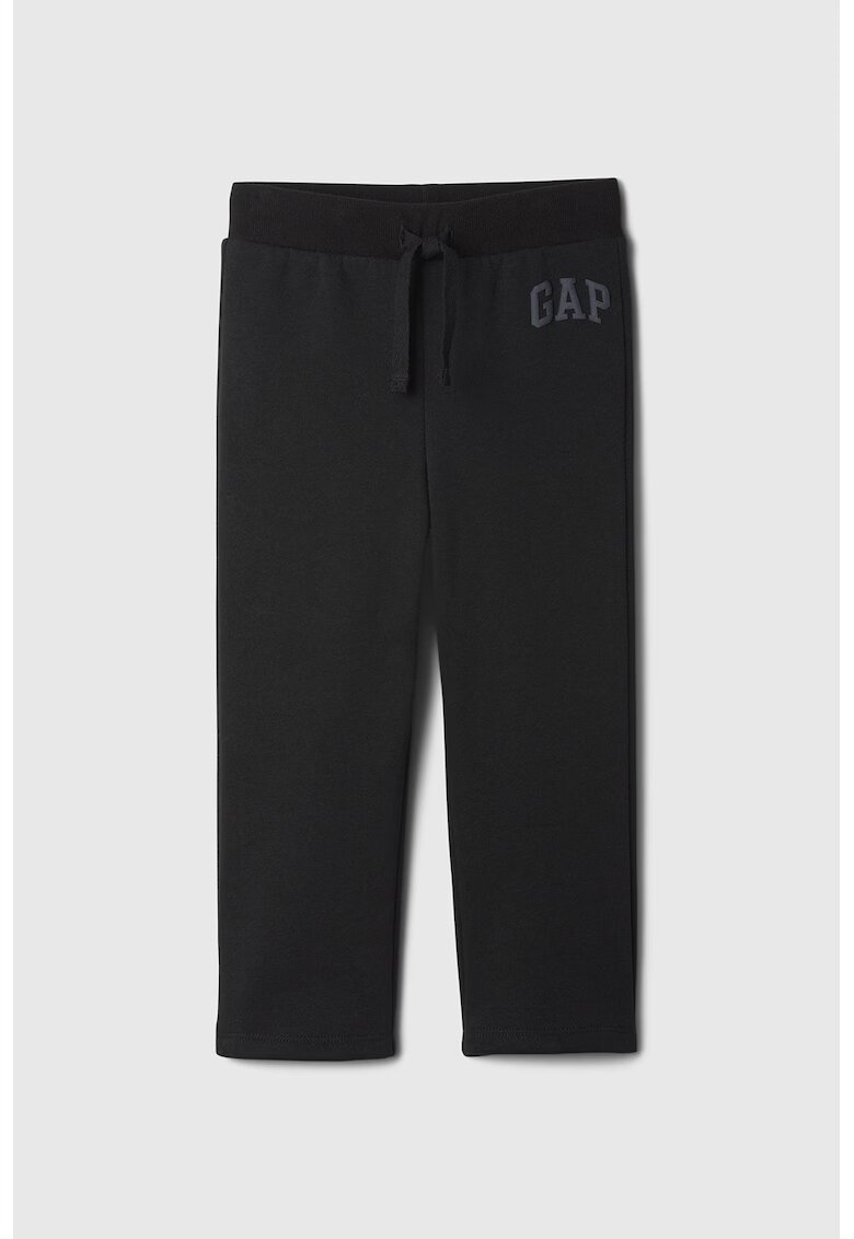Gap Pantaloni drepti de trening - Negru