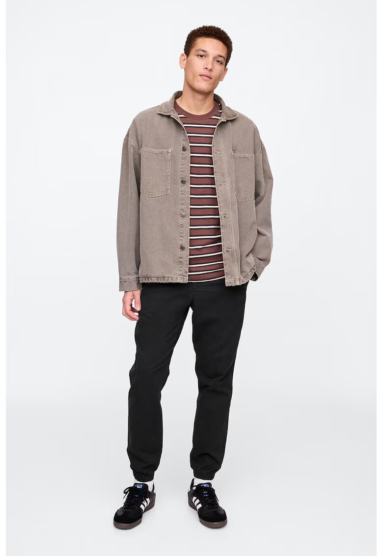 Gap Pantaloni jogger Flex - Negru