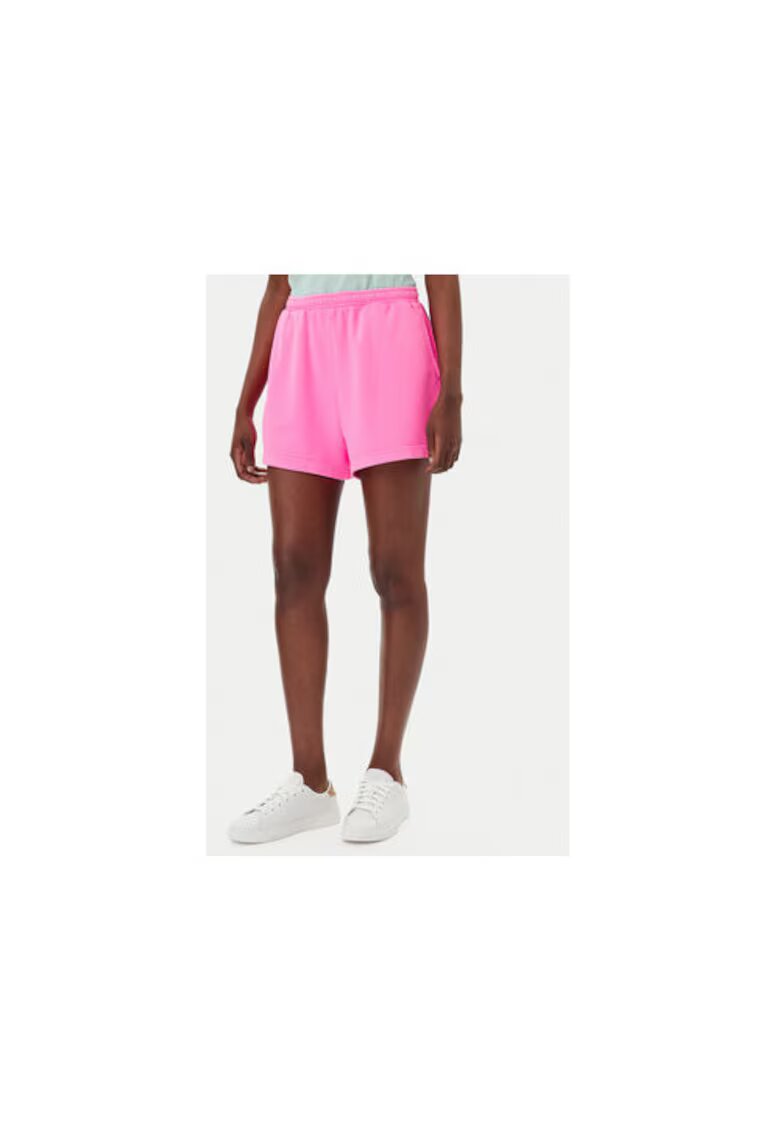 Gap Pantaloni scurti sport dama 714587-03 - Bumbac /Poliester reciclat - Roz - Roz