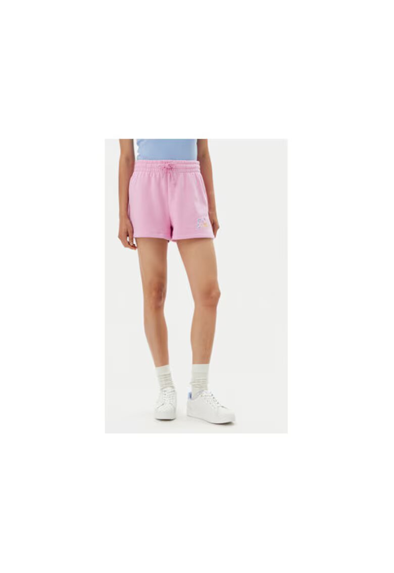 Gap Pantaloni scurti sport dama 769323-09 - Bumbac /Poliester reciclat - Roz - Roz