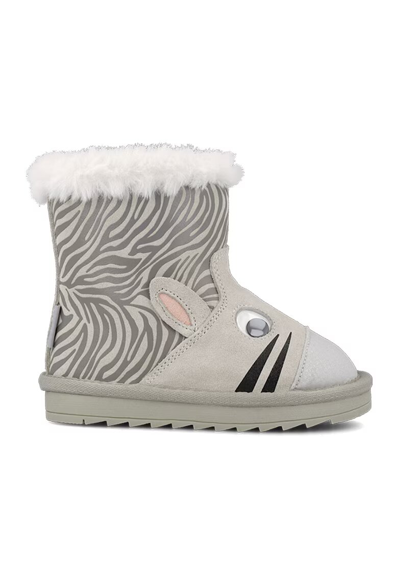 Garvalin Ghete cu model zebra - Grej