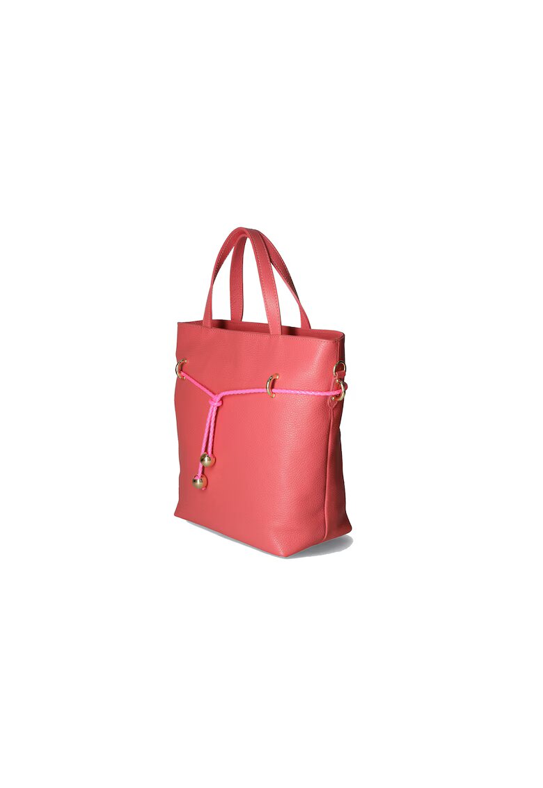 Gave Lux Geanta bucket de piele - Roz