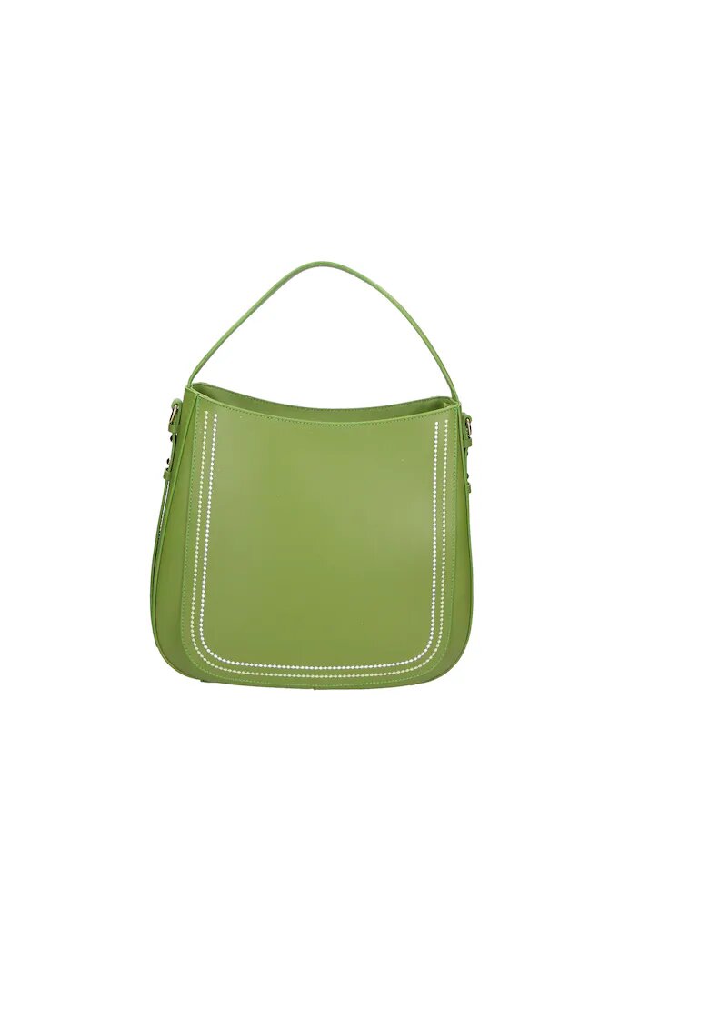 Gave Lux Geanta de piele cu bareta detasabila 24509 - Verde