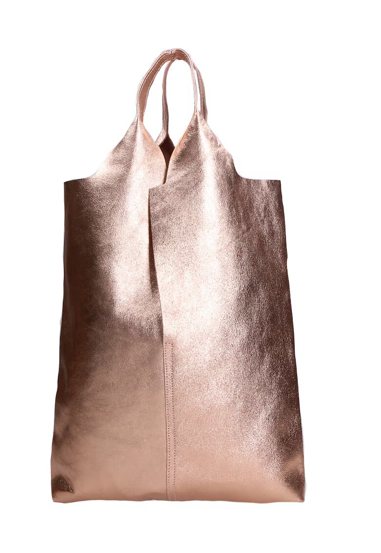 Gave Lux Geanta hobo de piele cu etui - Auriu rose