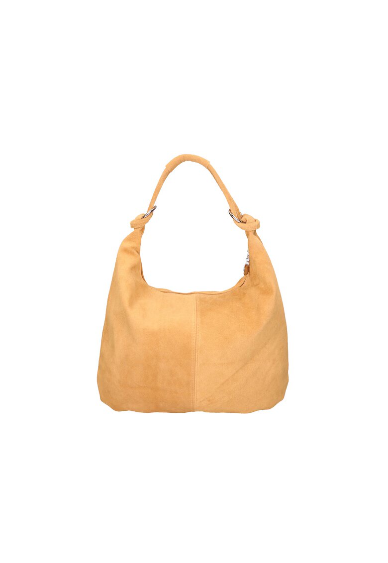 Gave Lux Geanta hobo de piele intoarsa - Caramel