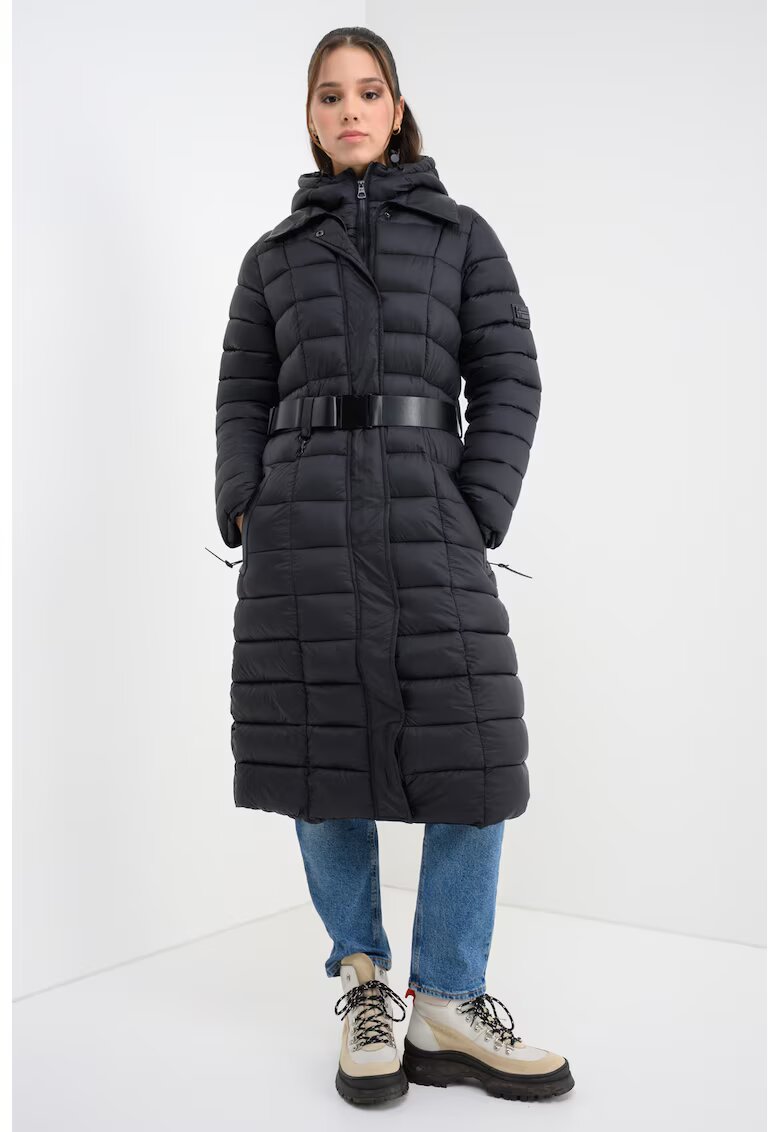 Geographical Norway Geaca dubla cu fermoar Artema - Negru