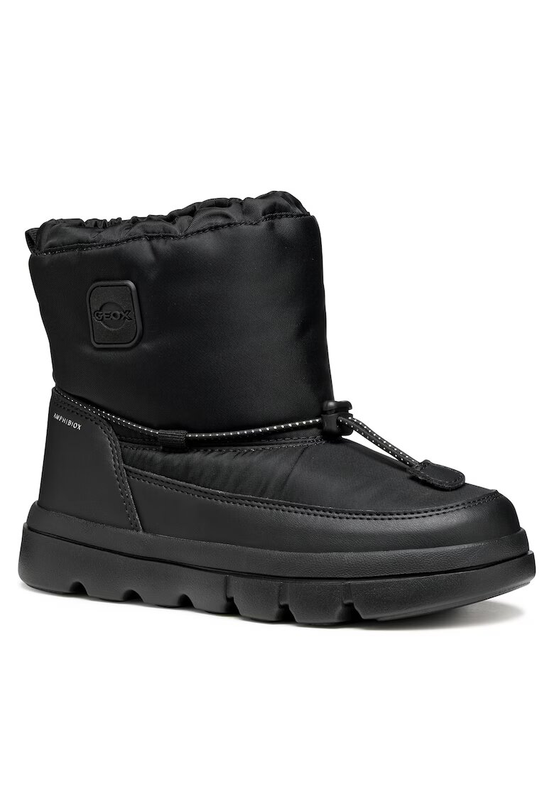 Geox Cizme sport fete Willaboom - textil - negru