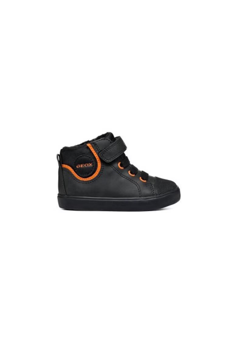 Geox Ghete baieti 303947804 - Piele ecologica - Negru - Negru