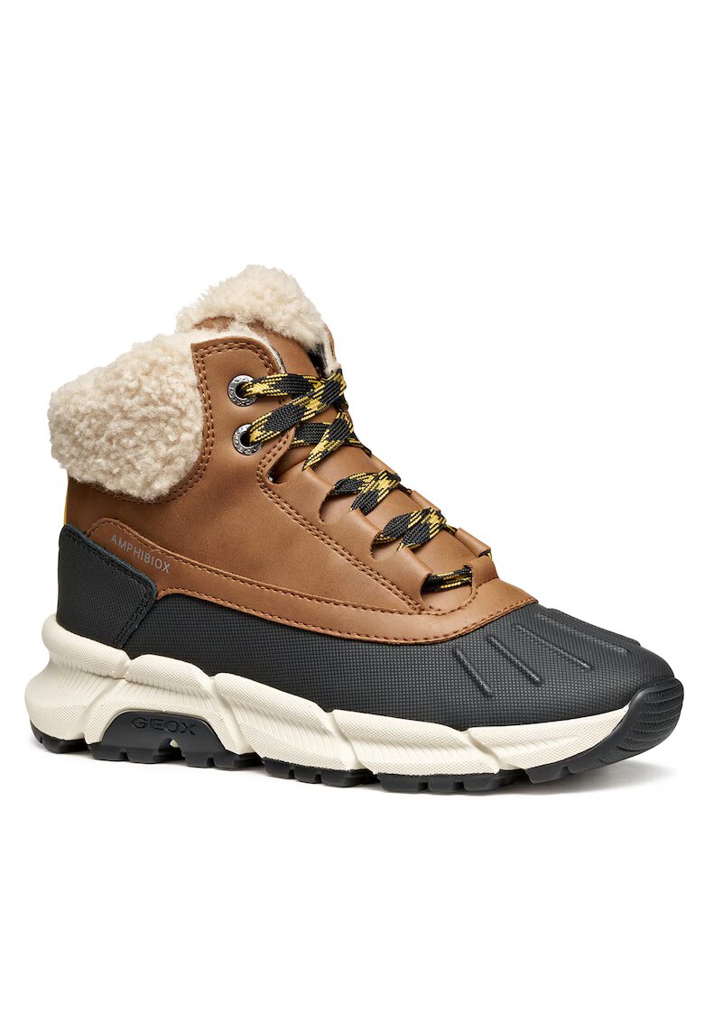 Geox Ghete baieti piele ecologica - multicolor - Multicolor