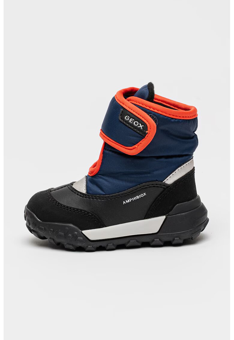 Geox Ghete cu velcro - Portocaliu/Bleumarin