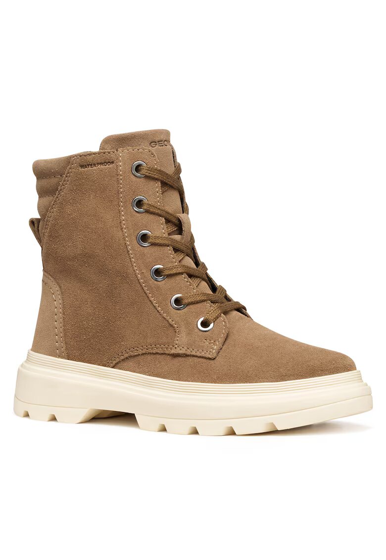 Geox Ghete fete - piele naturala - maro