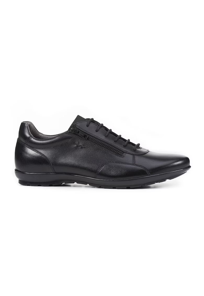 Geox Pantofi casual de piele - Negru
