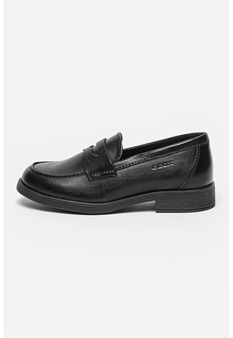 Geox Pantofi loafer de piele Agata - Negru