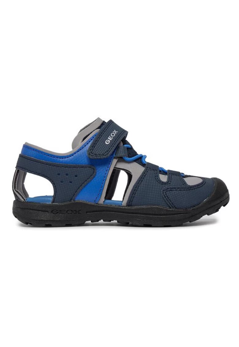 Geox Sandale cu velcro si model colorblock Veniett - Bleumarin