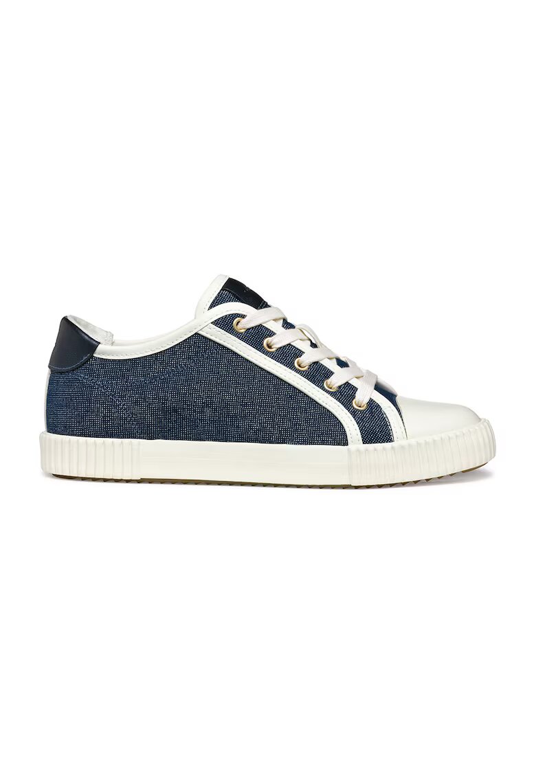 Geox Tenisi low-cut - Alb/Bleumarin