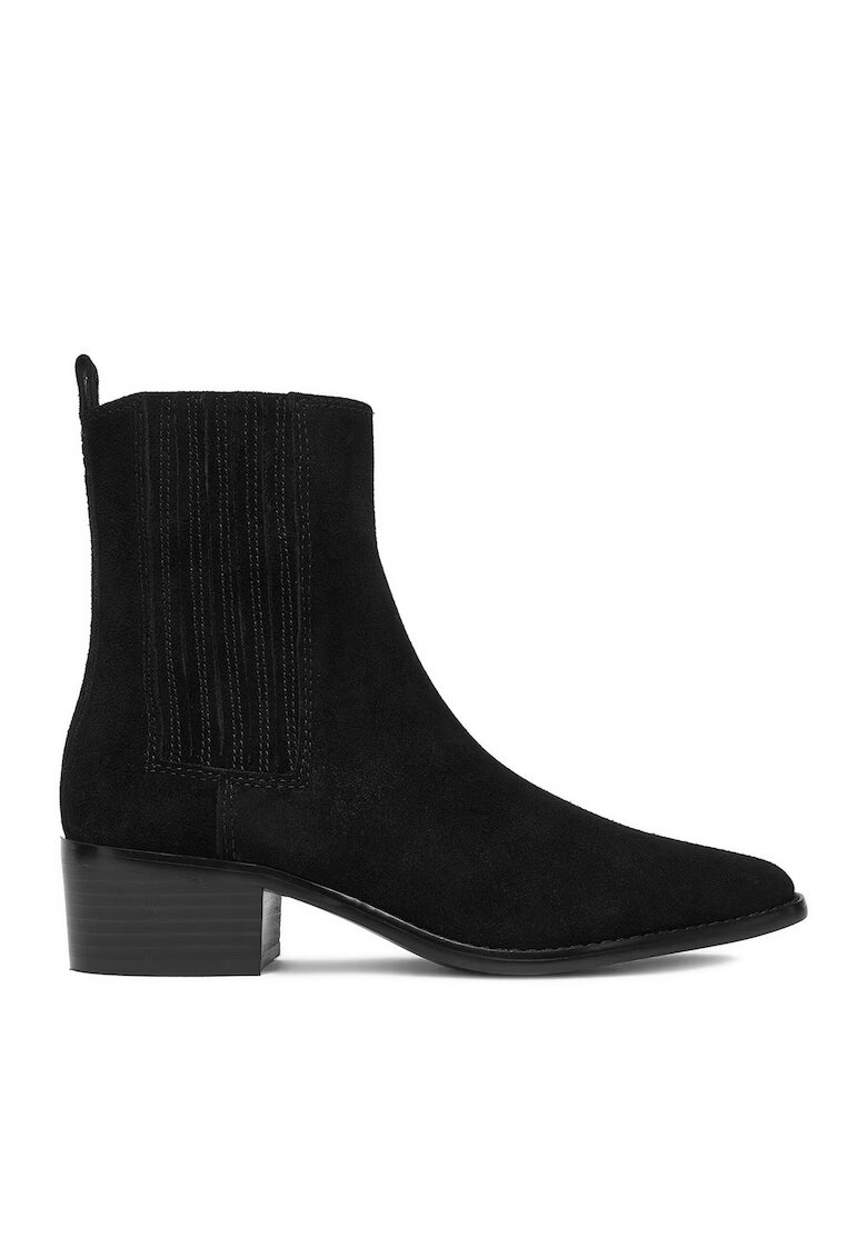 Gino Rossi Botine dama - din piele naturala - negru