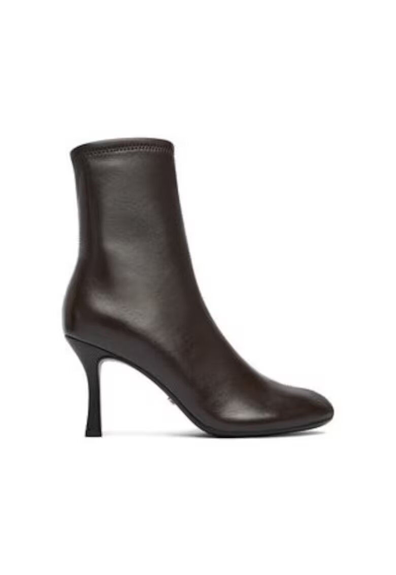 Gino Rossi Botine dama - piele naturala - maro - cu fermoar - Maro