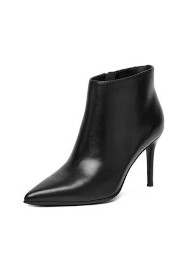 Gino Rossi Botine dama piele naturala - Negru