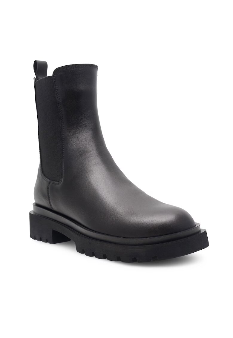 Gino Rossi Botine dama SUSAN-26034PE - Piele naturala - Negru - Negru