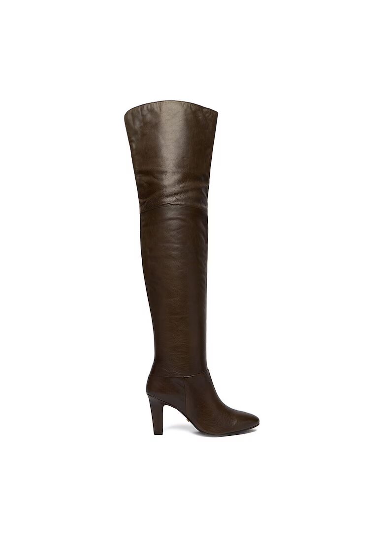 Gino Rossi Cizme dama - kaki - piele naturala -