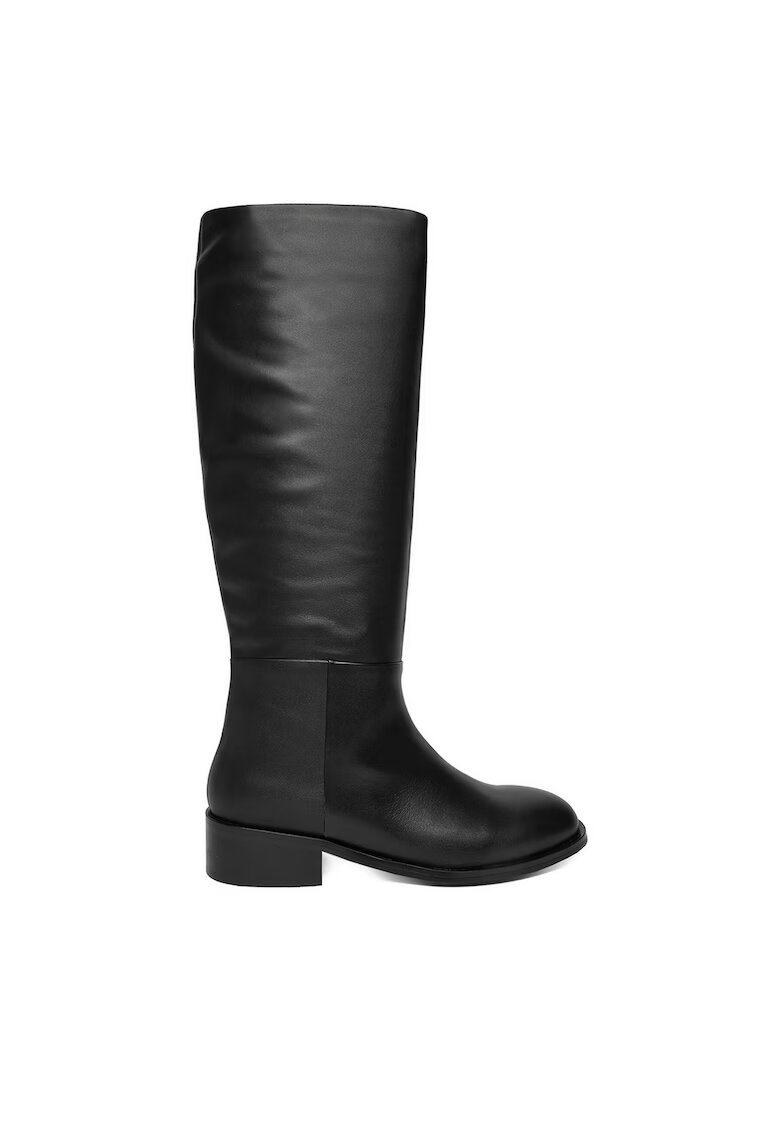 Gino Rossi Cizme piele naturala - negru - Negru