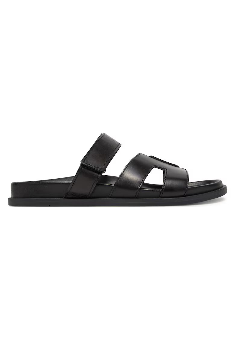 Gino Rossi Papuci dama piele naturala negru - Negru