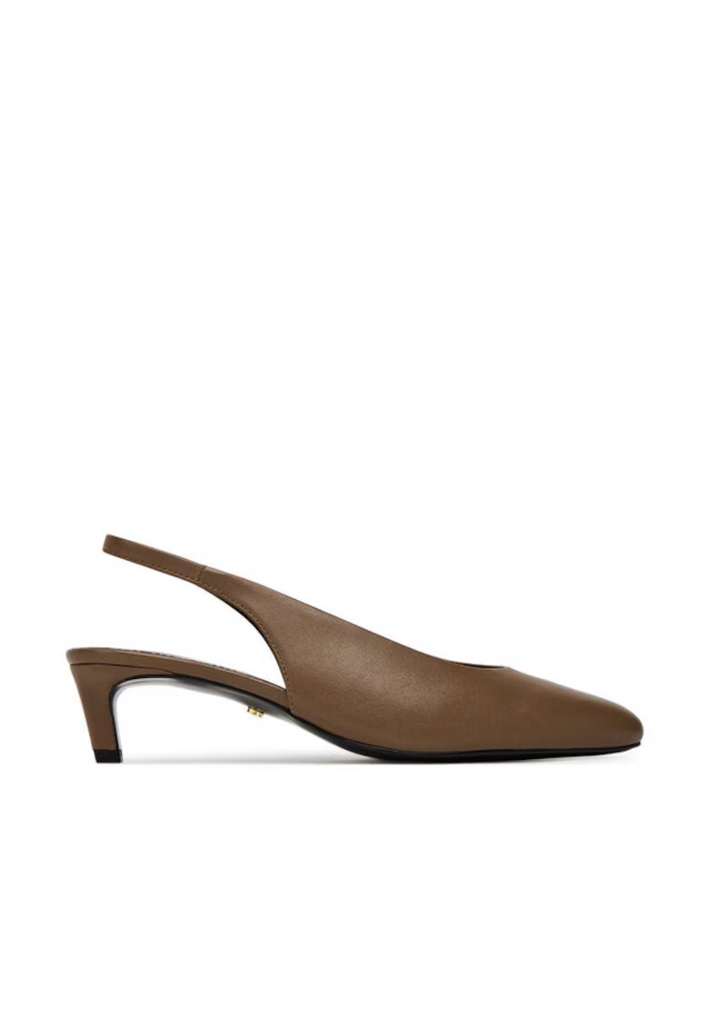 Gino Rossi Sandale dama - LILY-118324 - piele naturala - toc - maro