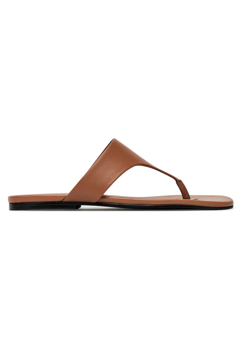 Gino Rossi Slapi dama - ALAYA-119002 - piele naturala - maro