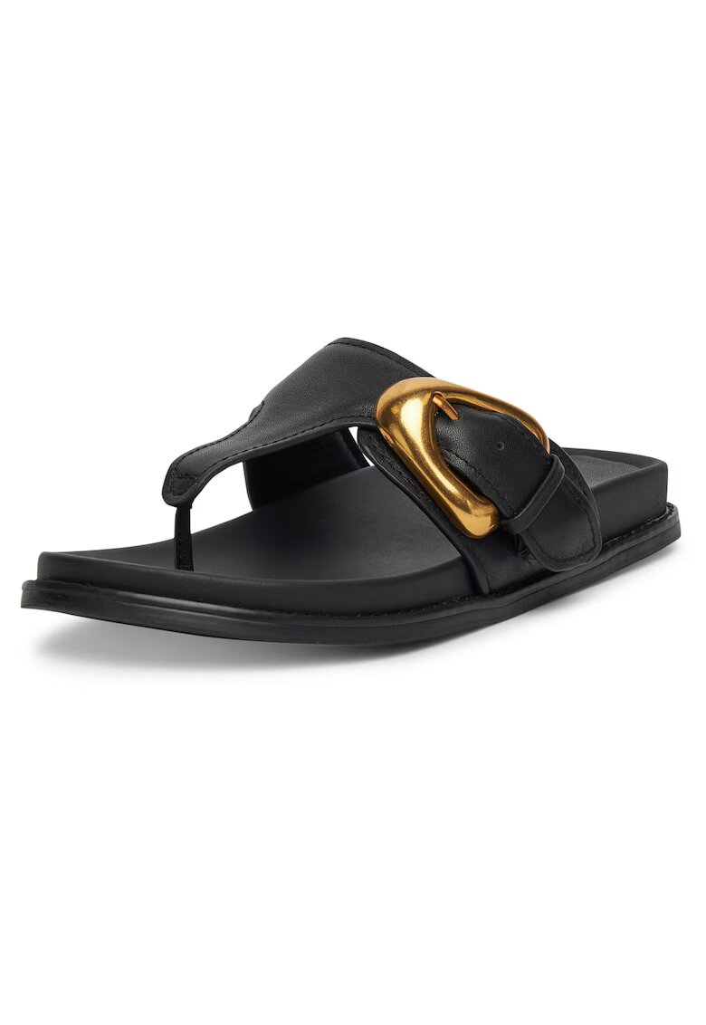 Gino Rossi Slapi dama piele naturala - negru - Negru