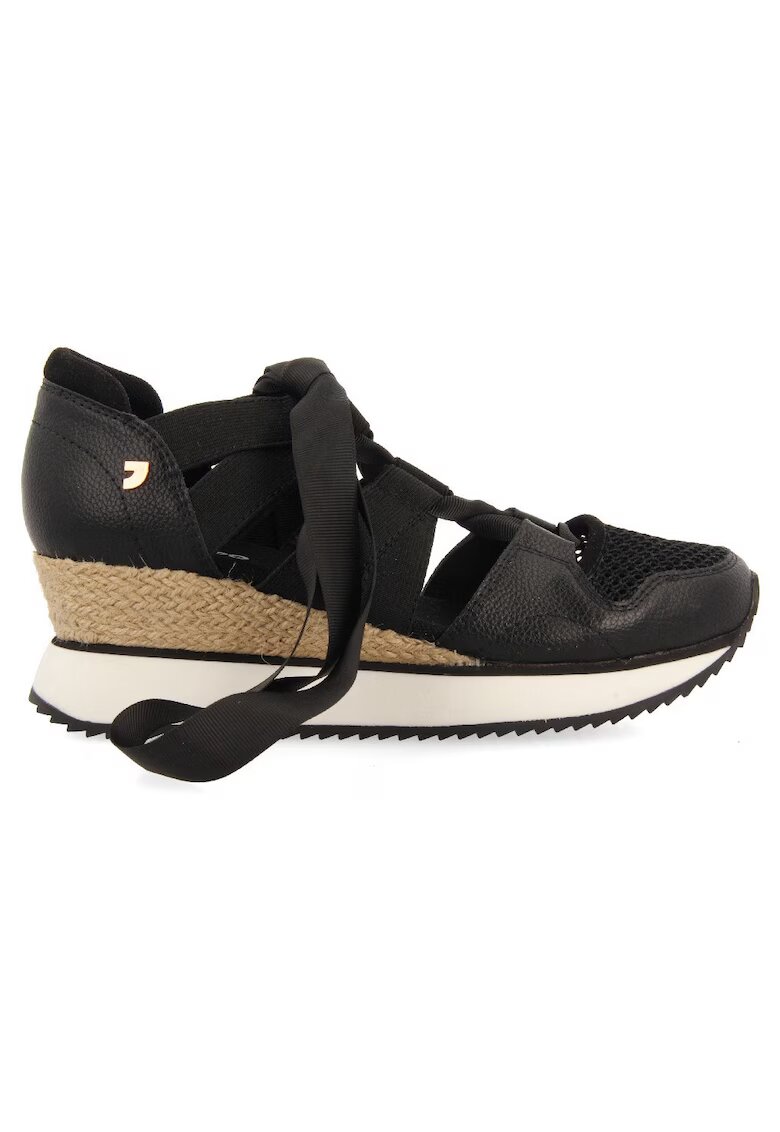 Gioseppo Pantofi sport cu garnituri de piele ecologica si decupaje Muir - Negru