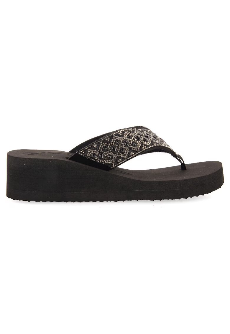 Gioseppo Papuci flip-flop wedge Drenove - Negru