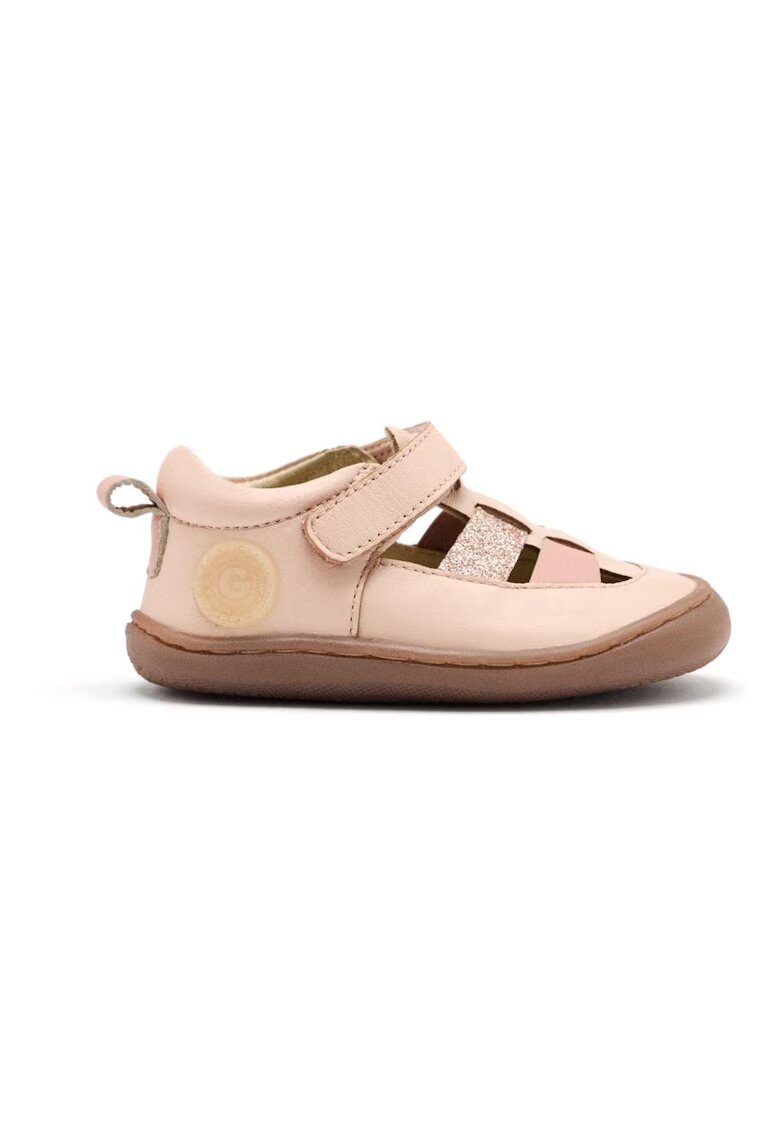 Gioseppo Sandale din piele cu inchidere velcro - Roz