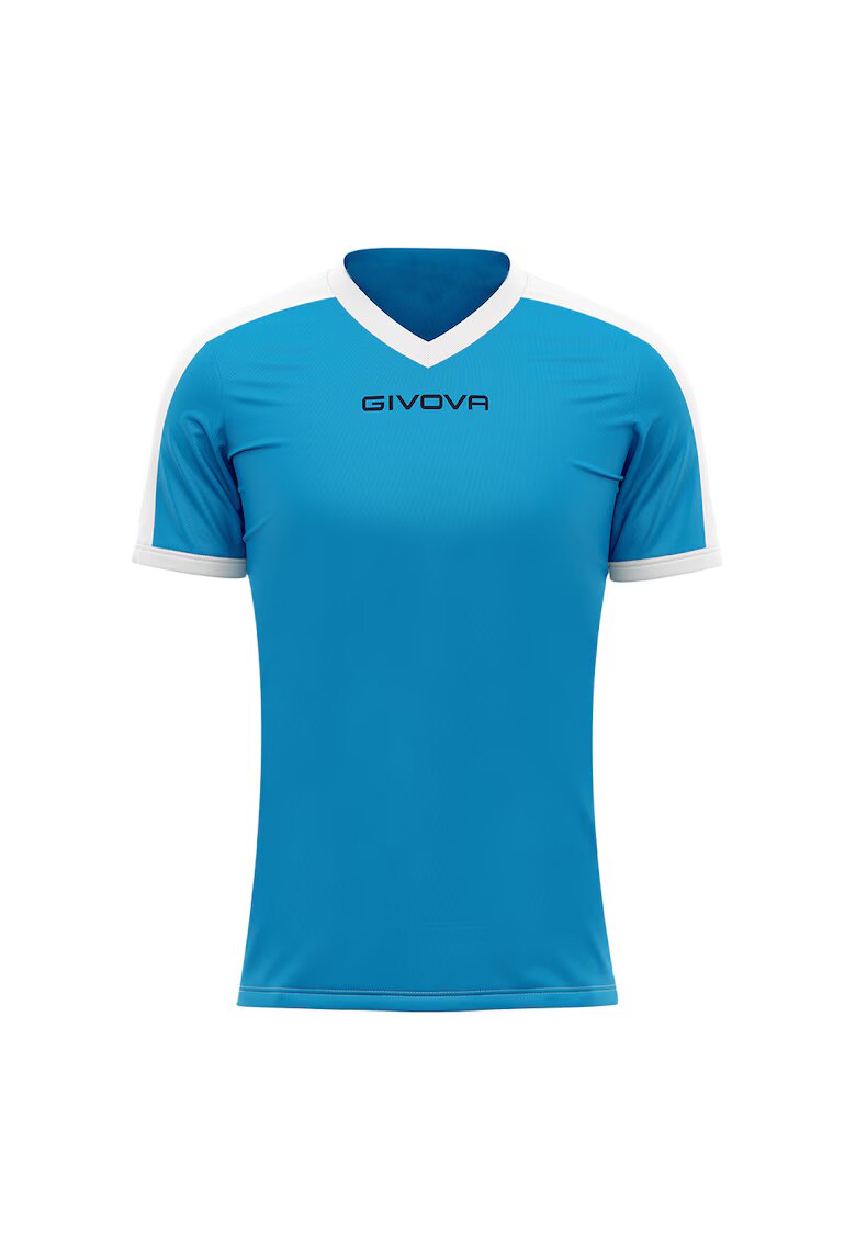 Givova Tricou sport copii Revolution - Albastru Royal / Alb - 110-122 CM