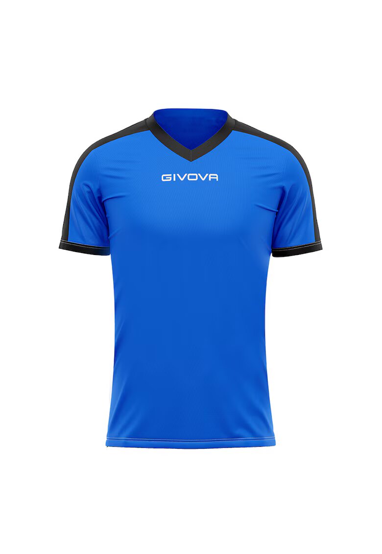 Givova Tricou sport copii Revolution - Albastru Royal / Negru -