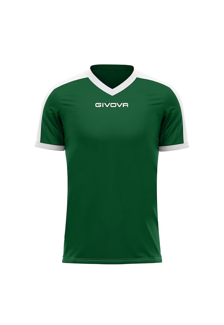 Givova Tricou sport copii Revolution - Verde / Alb - 146-158 CM