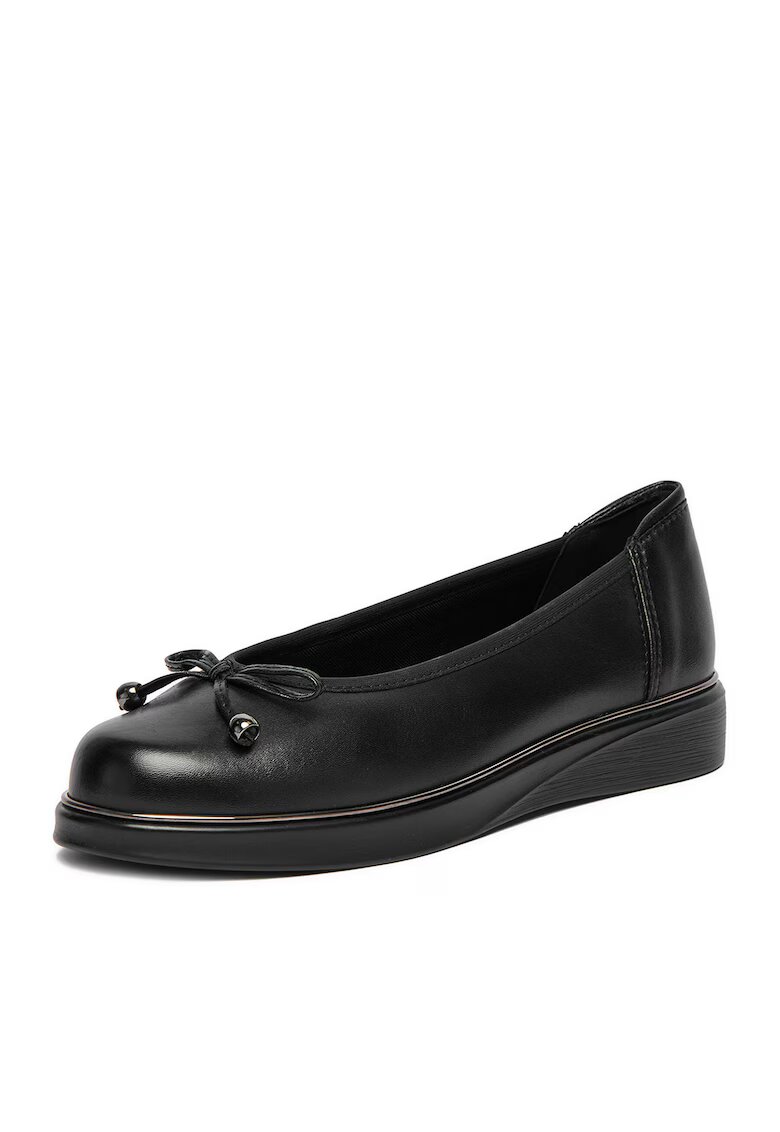 Go Soft Balerini dama - piele naturala - negru
