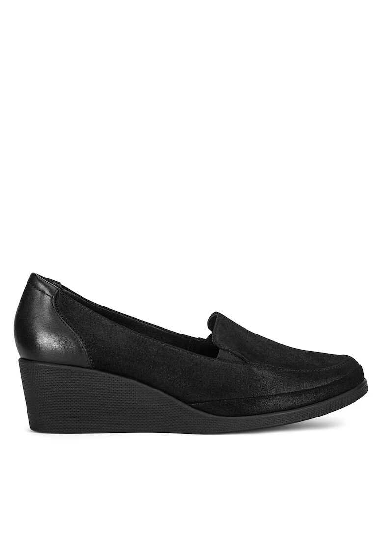 Go Soft dama piele naturala - negru - Negru