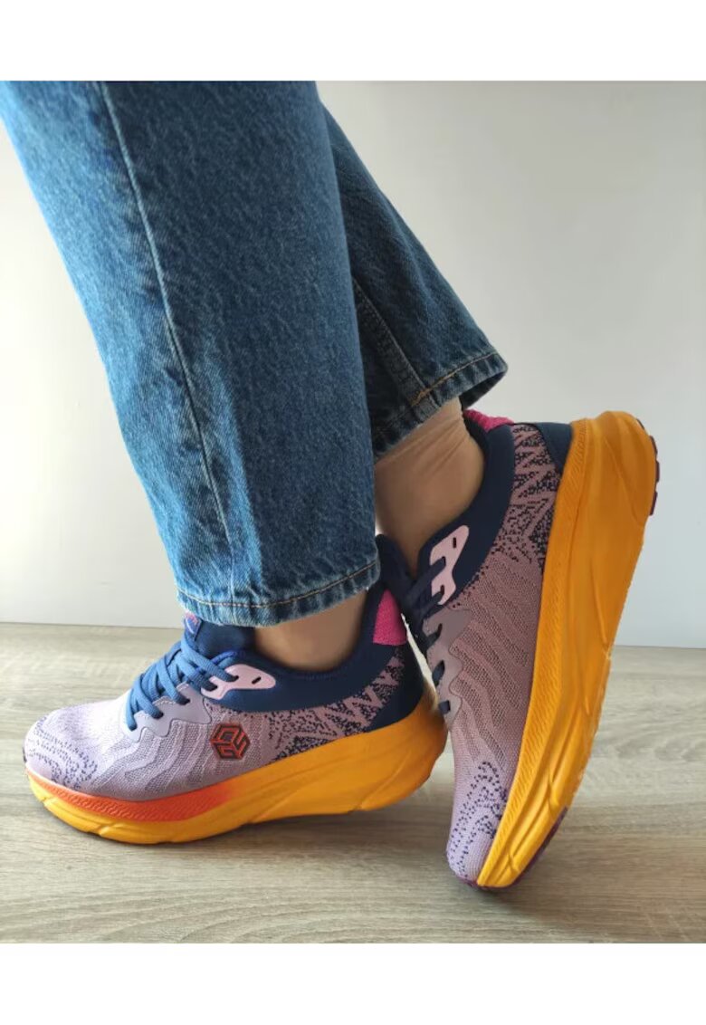 GORETTI Pantofi Sport Dama 27209 Mov + Bleumarin - Mov - Mov