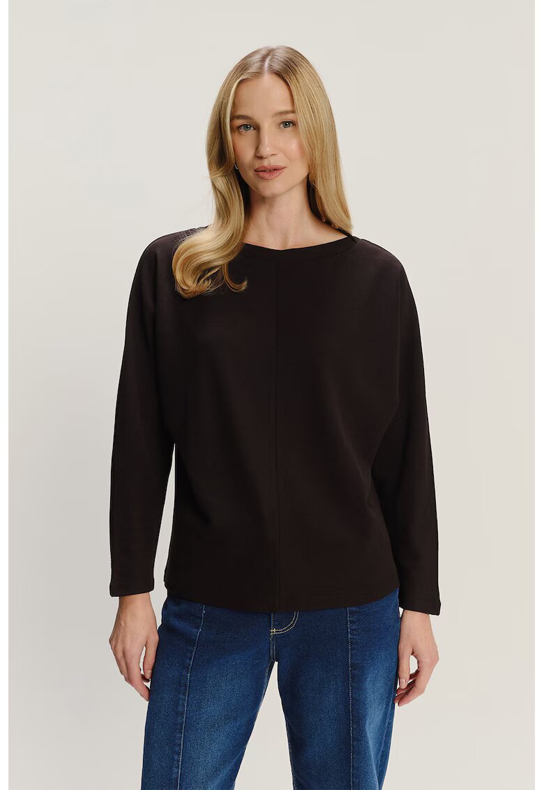 GreenPoint Bluza uni lejera - Negru